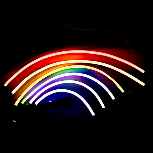 Unkown / Mystery Rainbow 2 Tube Set Replacement Tube - Neon Sign Part