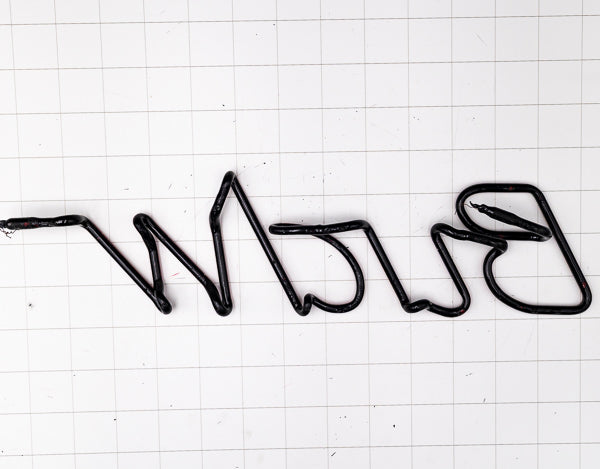 Budw Single Stroke Word unit for Budweiser Replacement Tube - Neon Sign Part