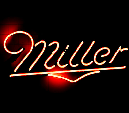 Miller Single Stroke Word unit for Miller High Life Replacement Tube - Neon Sign Part