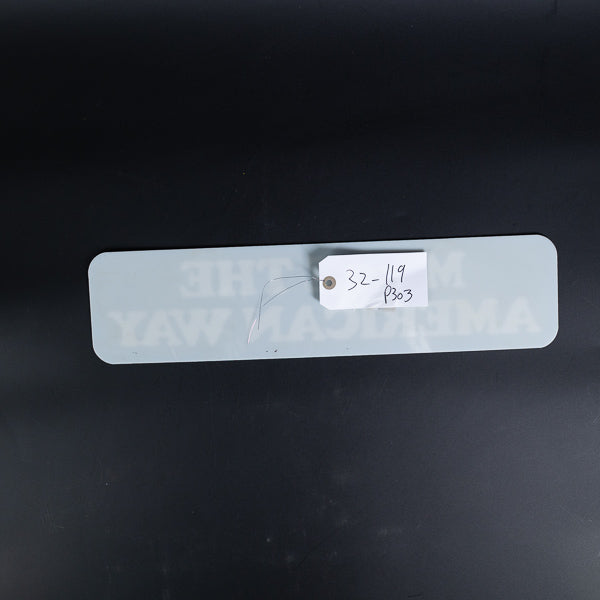 Made the American way Neon Sign Plastic Replacement Panel