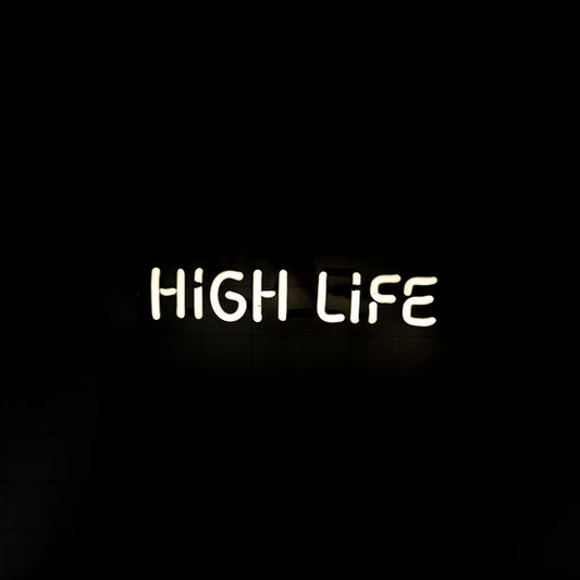 HIGH LIFE Single Stoke Word unit for Miller High Life Music Replacement Tube - Neon Sign Part