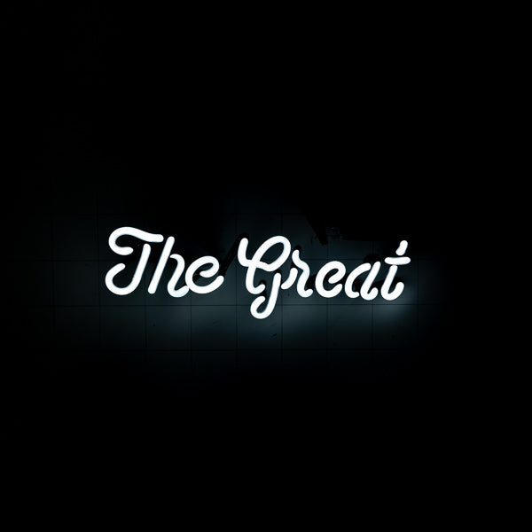 The Great Script Word unit for Budweiser American Salute Replacement Tube - Neon Sign Part
