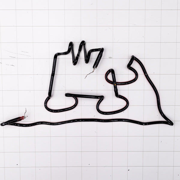 Inside Pizza Slice unit for Budweiser-N-Pizza Neon Sign Replacement Tube - Neon Sign Part