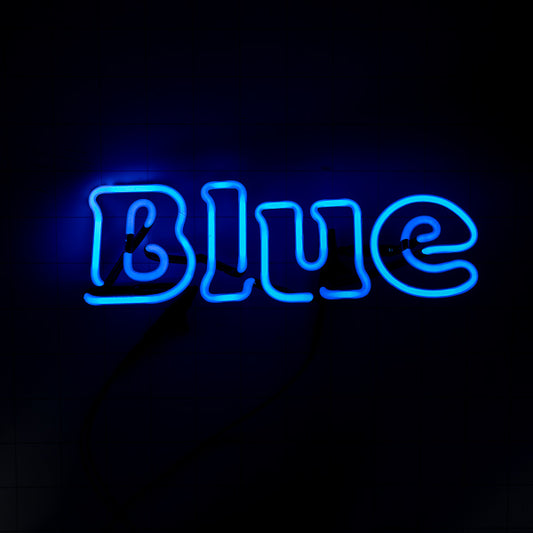 Blue Double Stroke Word unit Replacement Tube - Neon Sign Part