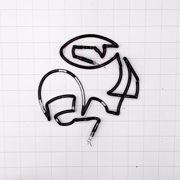 Football Player and Football Unit for Budweiser Game Time Replacement Tube - Neon Sign Part