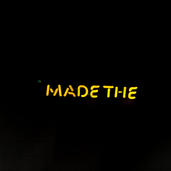 MADE THE Single Stoke Word unit for Miller Made the American Way Replacement Tube - Neon Sign Part