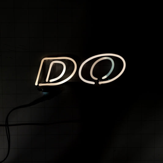 DO Double Stroke Word unit for Doral Premium Taste Replacement Tube - Neon Sign Part