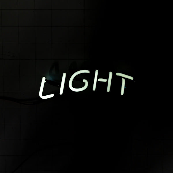 LIGHT Single Stroke arched Word unit for Coors Light Racing Replacement Tube - Neon Sign Part