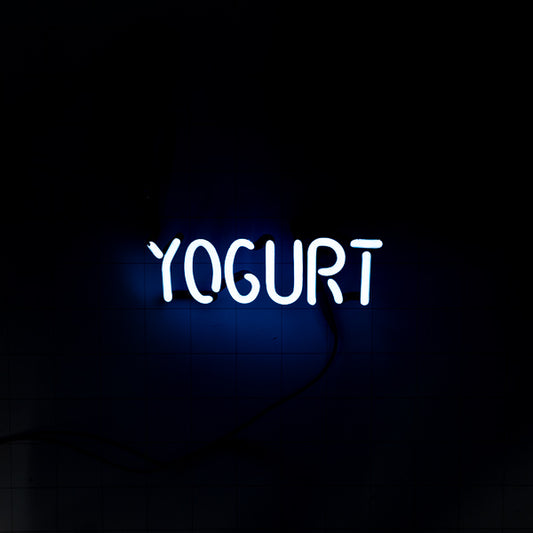 YOGURT Single Stroke Word unit for Elgin Frozen Yogurt Replacement Tube - Neon Sign Part