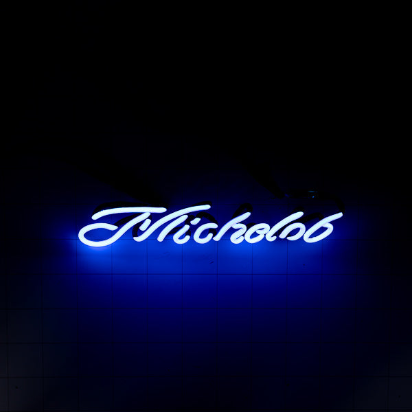 Michelob Script Word Unit for Michelob Ultra Superior Light Beer Replacement Tube - Neon Sign Part