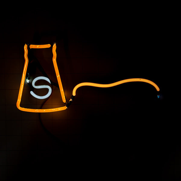 Top of Bottle and Glass Unit for Negra Modelo Replacement Tube - Neon Sign Part