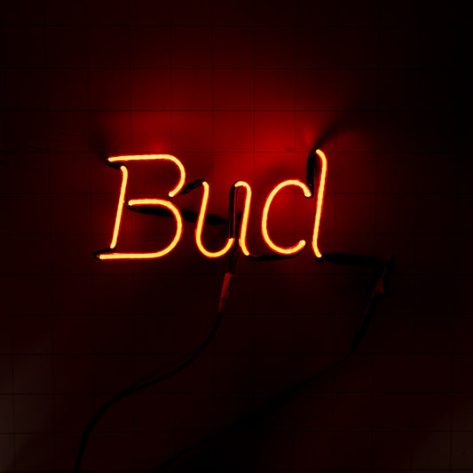 Bud Single Stroke Word unit for Bud Dry Replacement Tube - Neon Sign Part