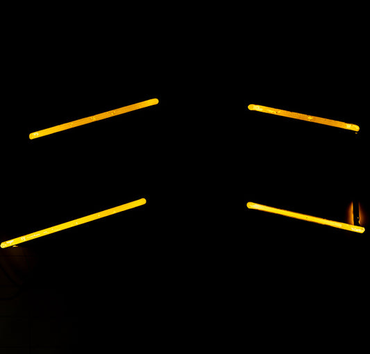 Yellow Border unit for Michelob Amber Bock Replacement Tube - Neon Sign Part