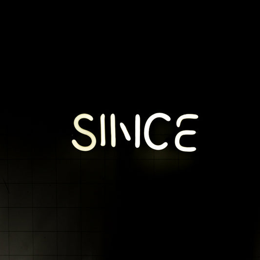 SINCE Single Stroke Word unit for Proudly Serving Since 2003Replacement Tube - Neon Sign Part
