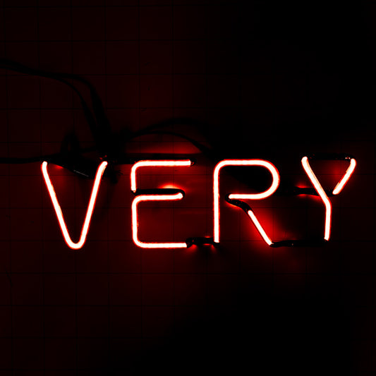 VERY Single Stroke Word unit for Unknown / Mystery Replacement Tube - Neon Sign Part