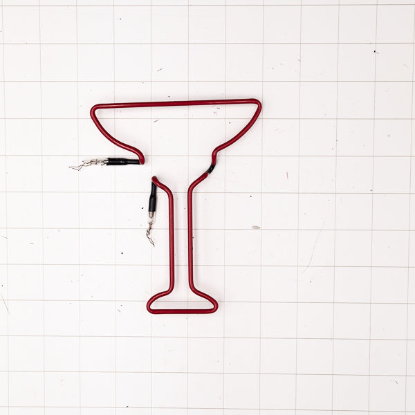 Center Bar Glass for Grand Marnier Replacement Tube - Neon Sign Part