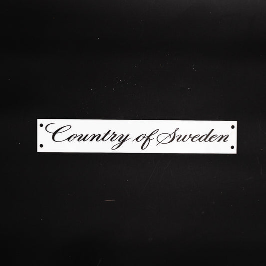 Absolute Vodka Country of Sweden Neon Sign Plastic Replacement Panel