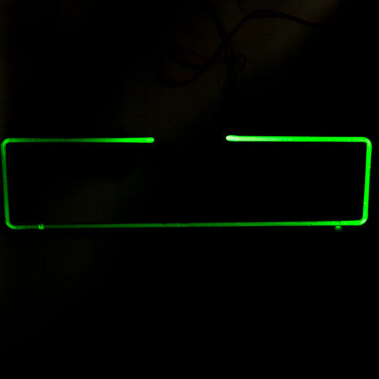 Green Rectangle Border Unit for Beck’s Replacement Tube - Neon Sign Part