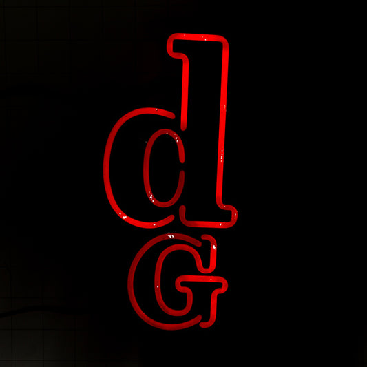 d for Red & and G for Stag Double Stroke Word unit for Red Stag by Jim Beam Replacement Tube - Neon Sign Part