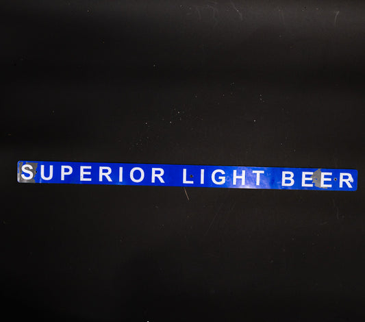 Superior Light Beer for Michelob Ultra Neon Sign Plastic Replacement Panel