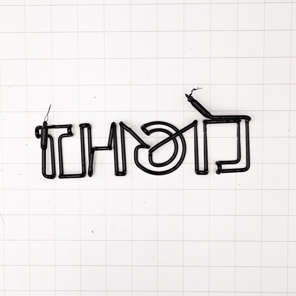 LIGHT Double Stoke Word unit for Vintage Bud Light Replacement Tube - Neon Sign Part