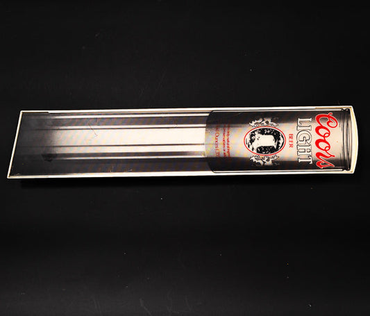 Coors Light Silver Bullet Can Housing & Neon Sign Plastic Replacement Panel
