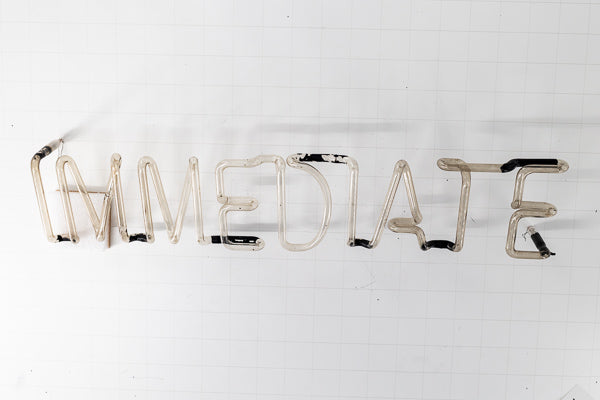 IMMEDIATE Single Stoke Word unit Replacement Tube - Neon Sign Part