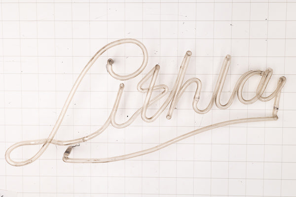 Lithla Scrip Word unit Replacement Tube - Neon Sign Part