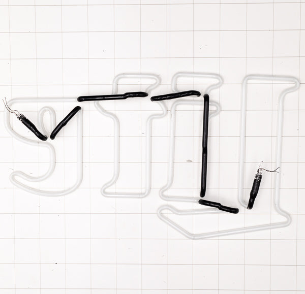 Lite Single Stoke Word unit for Large Miller Lite Replacement Tube - Neon Sign Part