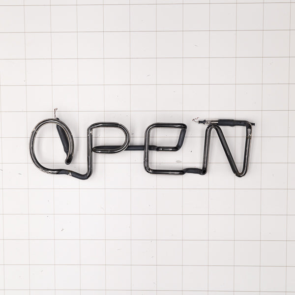 OPEN Singe Stroke Word unit Replacement Tube - Neon Sign Part