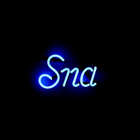 Sna Single Stoke Word unit for Snapple Replacement Tube - Neon Sign Part