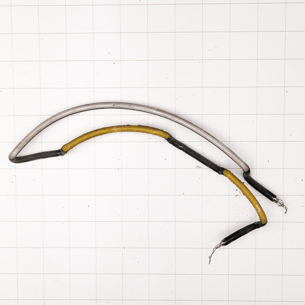 Top Left Yellow and White Border for Large Miller Lite Replacement Tube - Neon Sign Part