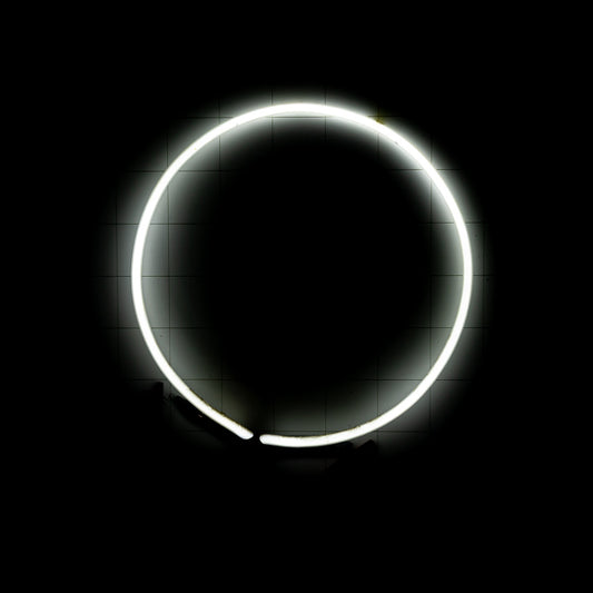White Circle Border for Special Export Light Replacement Tube - Neon Sign Part