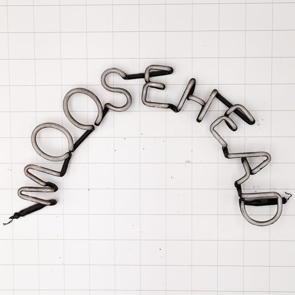 MOOSEHEAD Arched Single Stoke Word unit Replacement Tube - Neon Sign Part