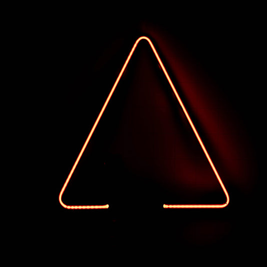 Triangle border for Bass Neon Sign Replacement Tube