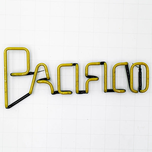 Pacifico Single Stroke Replacement Tube - Neon Sign Part Used