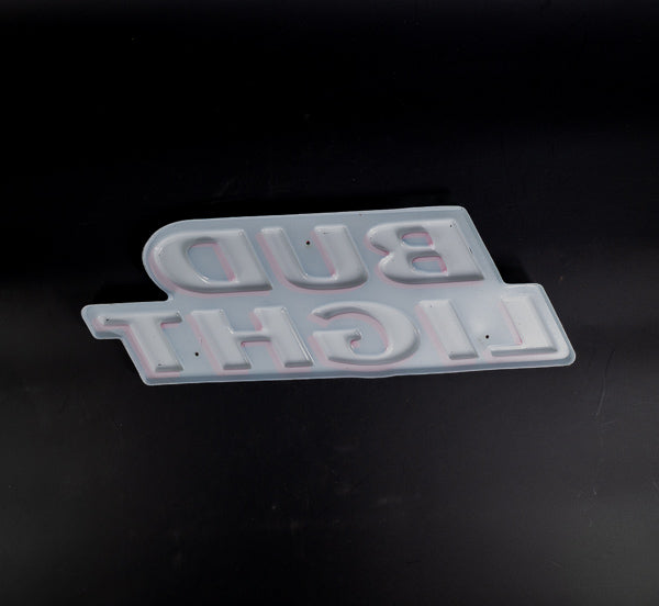 Bud Light Neon Sign Plastic Replacement Panel