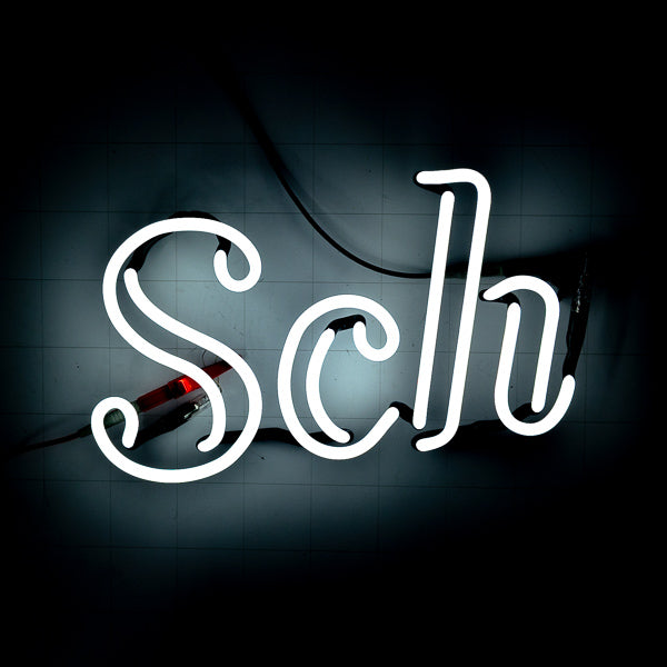 Sch Double Stroke Word unit Replacement Tube - Neon Sign Part New