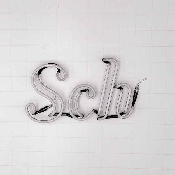 Sch Double Stroke Word unit Replacement Tube - Neon Sign Part New