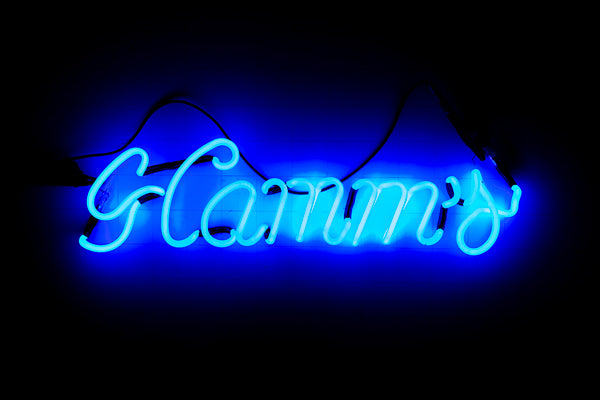 Hamm's Script Word unit Replacement Tube - Neon Sign Part
