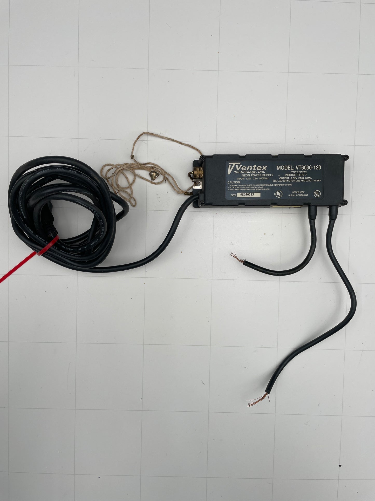 Ventex Electronic Neon Sign Replacement Transformer – 3.2Kv