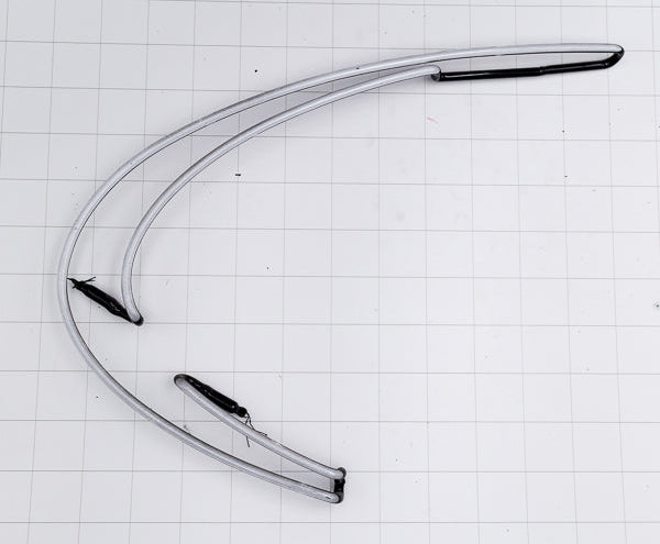 Left Swoosh Border for Bud Light Golden Wheat Replacement Tube - Neon Sign Part