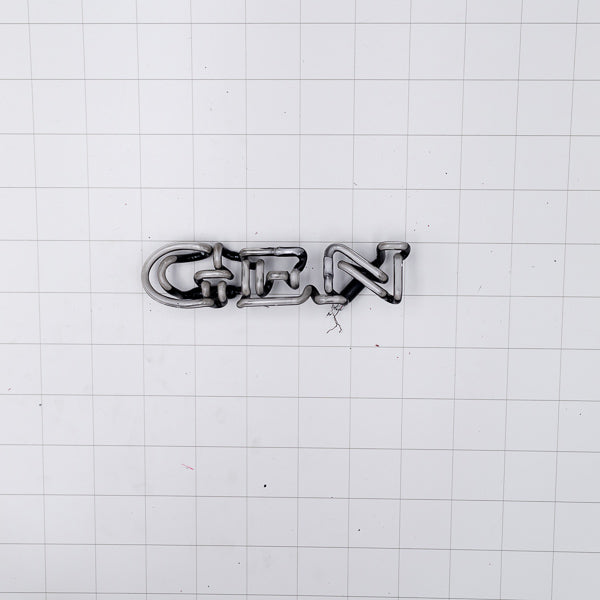 GEN Double Stroke Word unit for Miller Genuine Draft Replacement Tube - Neon Sign Part