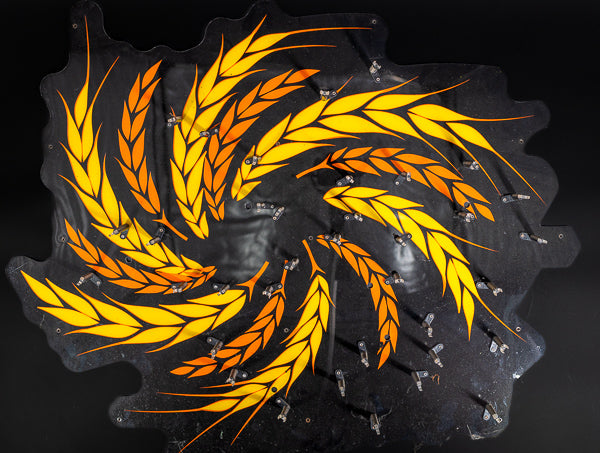 Golden Wheat Bud Light Neon Sign Plastic Replacement Panel