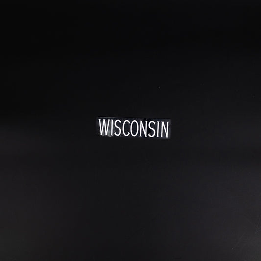 Wisconsin for Lakefront Brewery Neon Sign Plastic Replacement Panel
