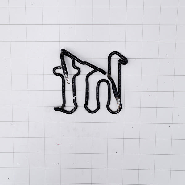 ht Double Stroke Blue Word unit for Large Corona Light Replacement Tube - Neon Sign Part