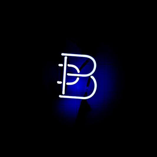 B Single Stroke Word unit for Lakefront Brewery Replacement Tube - Neon Sign Part