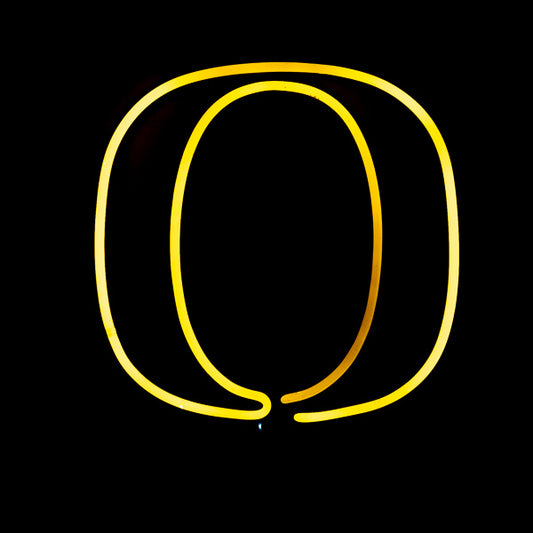 Yellow Double Border for Fosters Replacement Tube - Neon Sign Part