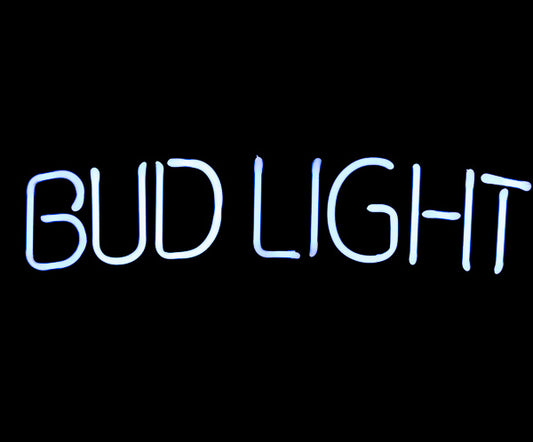 BUD LIGHT Arched Single Stroke Word unit for Bud Light Replacement Tube - Neon Sign Part