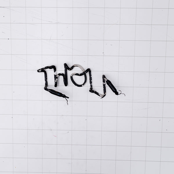 LIGHT Arched Single Stroke Word Unit for Coors Light Coyote Replacement Tube - Neon Sign Part